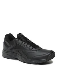 Reebok Sneakersy Work N Cushion 4.0 FU7355 Czarny. Kolor: czarny. Materiał: skóra
