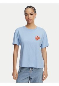 Liu Jo T-Shirt WA6414 JS923 Niebieski Regular Fit. Kolor: niebieski. Materiał: bawełna #1