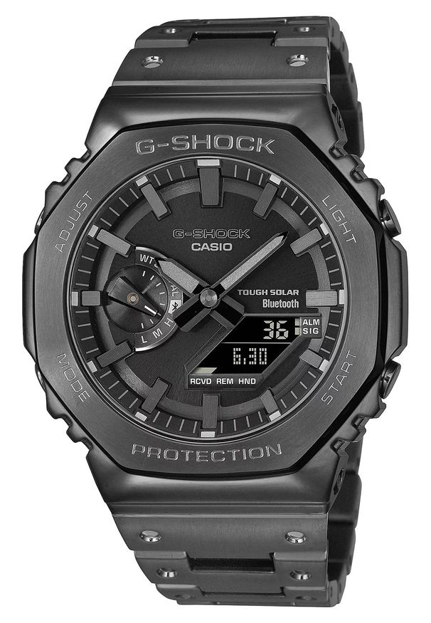 G-Shock - Zegarek Męski G-SHOCK Original Full Metal Premium GM-B2100BD-1AER. Rodzaj zegarka: cyfrowe. Styl: elegancki, sportowy