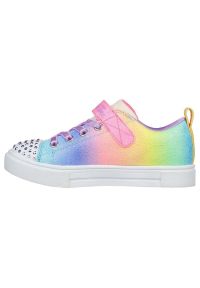 skechers - Buty Skechers Bff Magic 314786L Mlt białe. Okazja: na co dzień. Zapięcie: rzepy. Kolor: biały. Materiał: syntetyk, guma, materiał. Szerokość cholewki: normalna. Wzór: kolorowy. Styl: casual