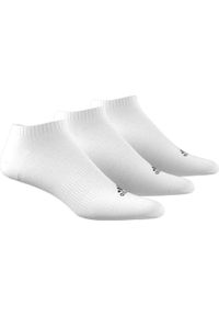 Adidas - Skarpety adidas Cushioned Low-Cut Socks 3P. Kolor: biały