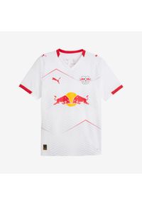 Koszulka piłkarska dla dzieci oficjalna Puma RB Lipsk 25/26 domowa. Materiał: materiał. Sport: piłka nożna