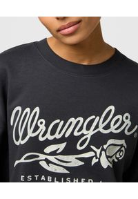 Wrangler - DAMSKA BLUZA WRANGLER OVERSIZED SWEAT FADED BLACK 112370826 #5
