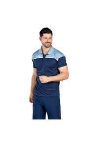 ERIMA - Polo Erima Change. Typ kołnierza: polo. Kolor: niebieski. Sport: piłka nożna #1