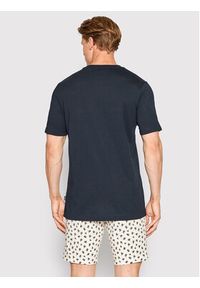 BOSS - Boss T-Shirt Thompson 50468347 Granatowy Regular Fit. Kolor: niebieski. Materiał: bawełna #4