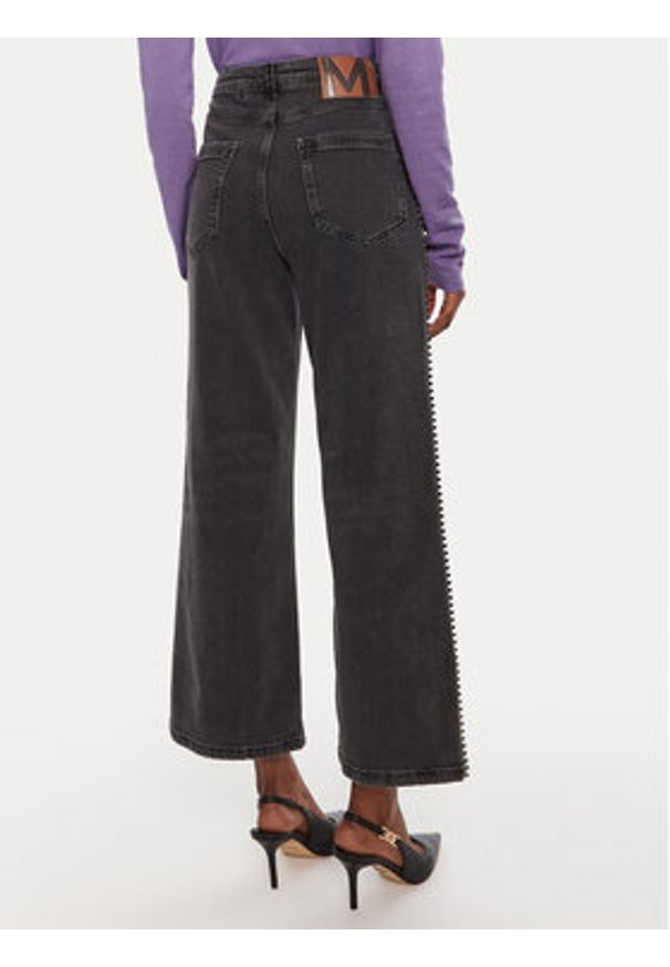 Lola Casademunt by Maite Jeansy MF2514008 Szary Wide Leg. Kolor: szary
