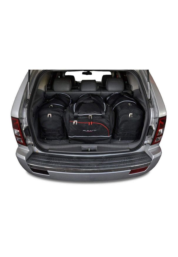 KJUST - Torby Do Bagażnika Jeep Grand Cherokee 2004-2010 4Szt Kjust. Kolor: czarny. Styl: sportowy