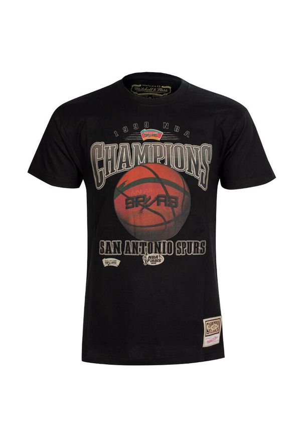Mitchell & Ness - Koszulka San Antonio Spurs. Kolor: czarny. Sport: koszykówka