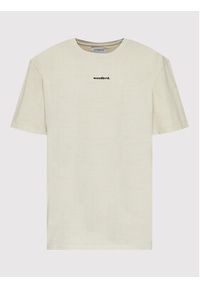 Woodbird T-Shirt Bose Mock 2236-424 Beżowy Boxy Fit. Kolor: beżowy. Materiał: bawełna #3