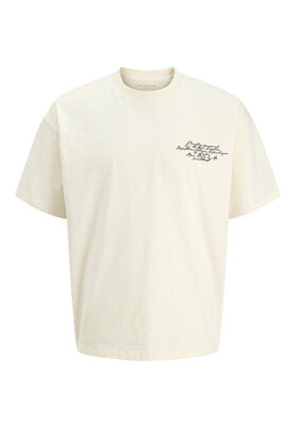 Jack & Jones T-Shirt Dust 12292982 Żółty Loose Leg. Kolor: żółty. Materiał: bawełna
