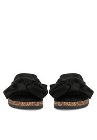 DeeZee Klapki E998-1 Czarny. Kolor: czarny. Materiał: materiał #6