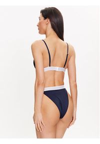 Tommy Jeans Dół od bikini UW0UW04087 Granatowy. Kolor: niebieski. Materiał: syntetyk