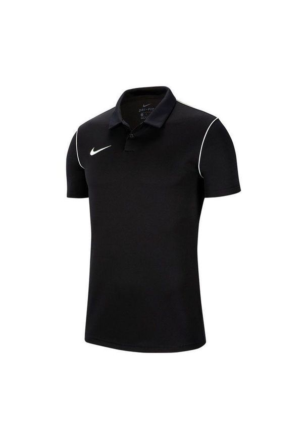 Nike - Męska Koszulka Polo Park 20 DriFIT. Typ kołnierza: polo. Kolor: czarny