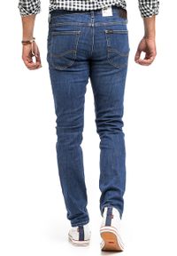 Lee - LEE LUKE MĘSKIE SPODNIE JEANSOWE JEANSY DARK WESTWATER L719SJAP #5