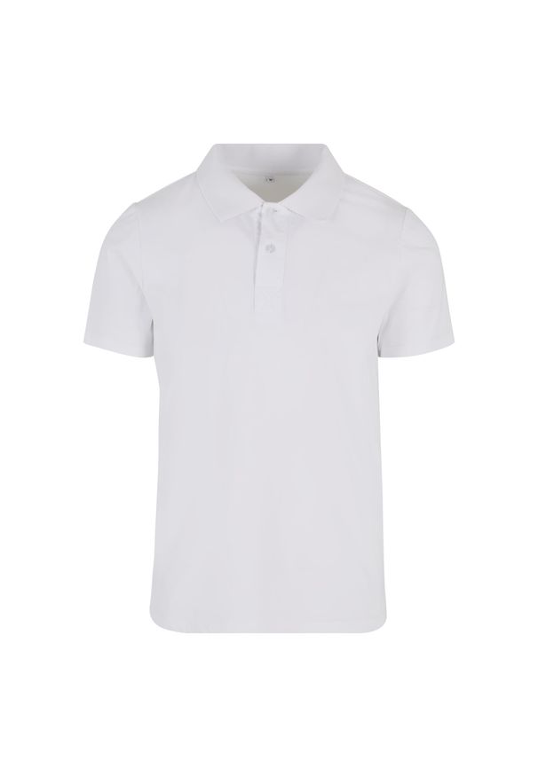 Polo Urban Classics Sorona. Typ kołnierza: polo. Kolor: biały. Materiał: materiał