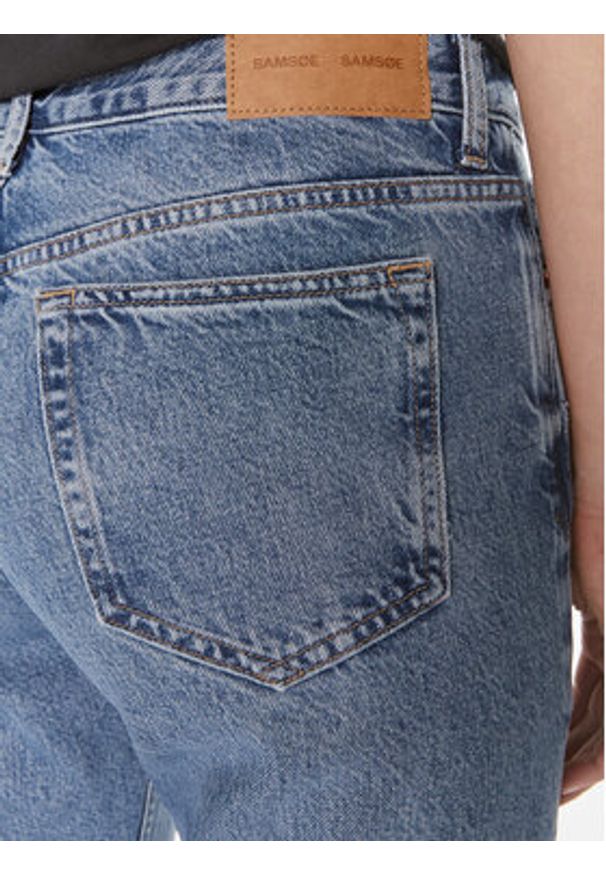 Samsoe & Samsoe - Samsøe Samsøe Jeansy Susan F23400103 Niebieski Straight Fit. Kolor: niebieski