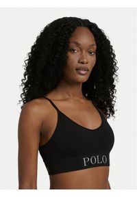 Polo Ralph Lauren Biustonosz top 4P0311 Czarny. Kolor: czarny. Materiał: syntetyk #1