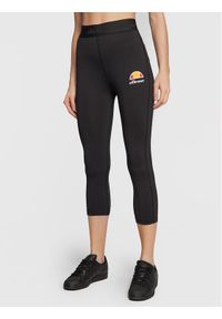 Ellesse Legginsy Vanoni SRG09917 Czarny Slim Fit. Kolor: czarny. Materiał: syntetyk