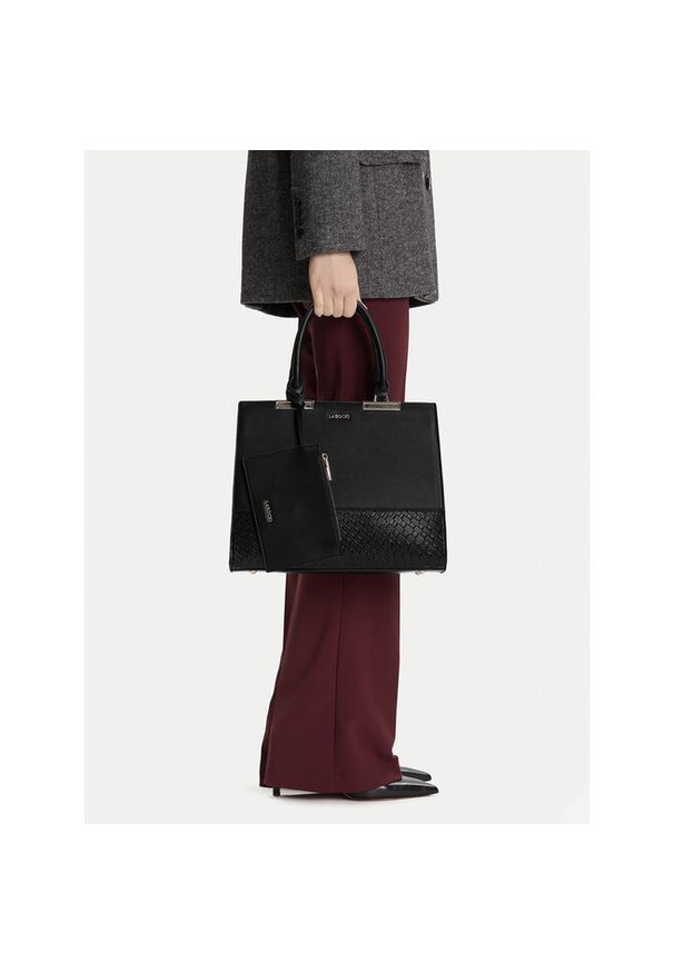 Torebka Lasocki. Kolor: czarny