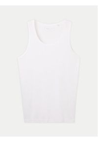 Tom Tailor Denim Tank top 1042035 Biały Regular Fit. Kolor: biały. Materiał: bawełna #4