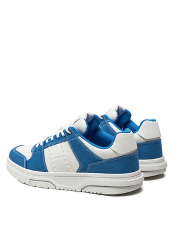 Tommy Jeans Sneakersy The Brooklyn Mix Material EM0EM01428 Niebieski. Kolor: niebieski. Materiał: materiał