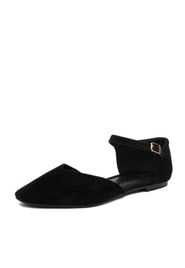 DeeZee Baleriny CEO-JD-J-18 Czarny. Kolor: czarny. Materiał: materiał