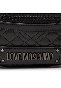 Love Moschino - LOVE MOSCHINO Saszetka nerka JC4003PP0ILA000A Czarny. Kolor: czarny. Materiał: skóra #4