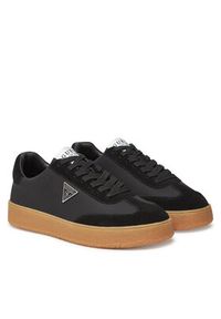 Guess Sneakersy FMTWIM LEA12 Czarny. Kolor: czarny. Materiał: skóra