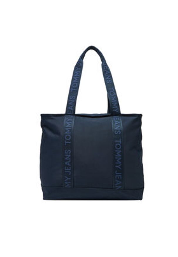 Tommy Jeans Torebka Tjw Daily Tote AW0AW17567 Granatowy. Kolor: niebieski