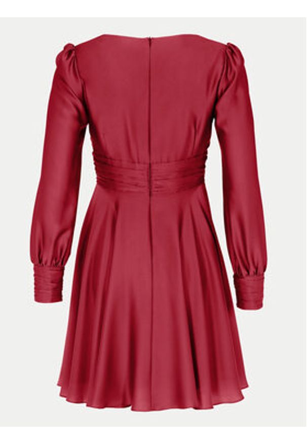 Swing Sukienka koktajlowa 5AH10600 Czerwony Loose Fit. Kolor: czerwony. Materiał: syntetyk. Styl: wizytowy