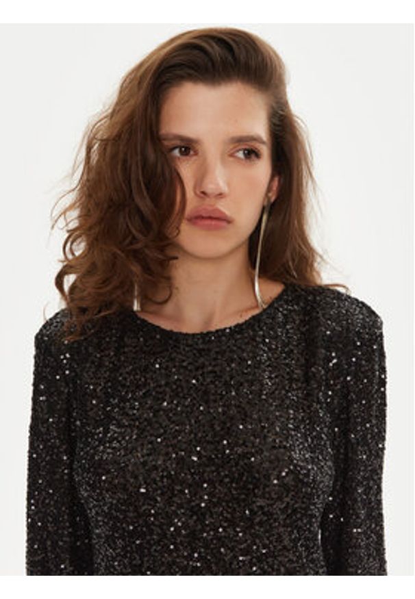 Bruuns Bazaar Bluzka Casi BBW4193 Czarny Regular Fit. Kolor: czarny. Materiał: syntetyk