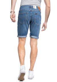 Lee - LEE 5 POCKET SHORT MĘSKIE SPODNIE JEANSOWE KRÓTKIE JEANS MAUI MID L73EMGTP. Okazja: na imprezę, na randkę, do pracy. Materiał: jeans. Długość: krótkie. Sezon: lato. Styl: klasyczny #8