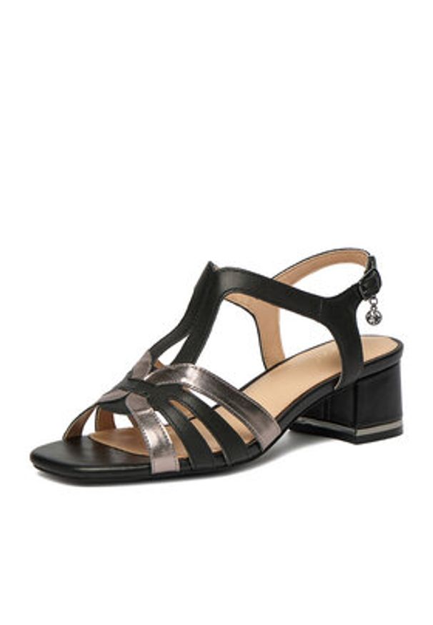 Lasocki Sandały CEO-25F575-1 Czarny. Kolor: czarny. Materiał: skóra