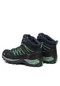 CMP Trekkingi Rigel Mid Trekking Shoes Wp 3Q12947 Granatowy. Kolor: niebieski. Materiał: skóra, zamsz. Sport: turystyka piesza #6