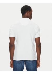 Barbour Polo Tartan MML0012WH11 Biały Tailored Fit. Typ kołnierza: polo. Kolor: biały. Materiał: bawełna #5