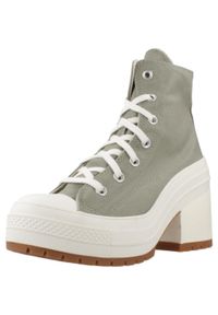 Tenisówki Converse Model Chuck Taylor All Star 70 De Luxe Heel Hi Kolor Zielony. Kolor: zielony. Materiał: tkanina