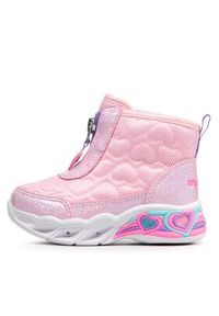 skechers - Skechers Śniegowce Heart Hugger 302666N/PKMT Różowy. Kolor: różowy. Materiał: materiał #2