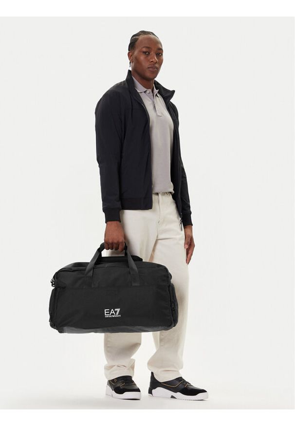 EA7 Emporio Armani Torba sportowa 7X000288 AF19722 UC001 Czarny. Kolor: czarny. Materiał: materiał
