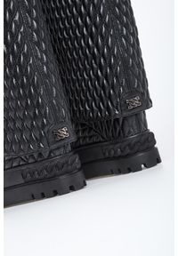 Casadei - Botki damskie skórzane CASADEI. Materiał: skóra #3