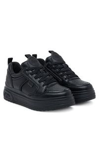 Buffalo Sneakersy Vectra Low 1636199 Czarny. Kolor: czarny. Materiał: skóra