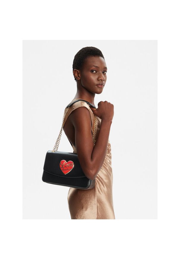Love Moschino - Torebka LOVE MOSCHINO. Kolor: czarny