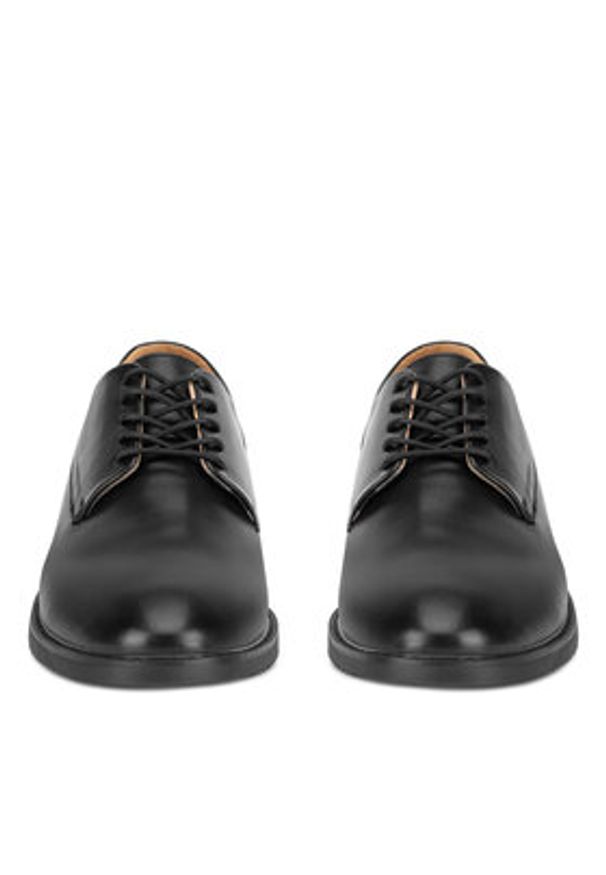 Gino Rossi Półbuty DANTE-05 124 AM Czarny. Kolor: czarny. Materiał: skóra