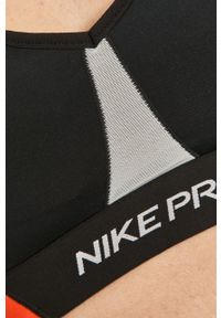 Nike - Biustonosz sportowy Indy. Kolor: czarny. Materiał: poliester, materiał, elastan #2