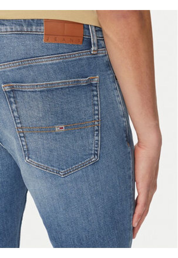 Tommy Jeans Jeansy Austin DM0DM20987 Niebieski Slim Fit. Kolor: niebieski