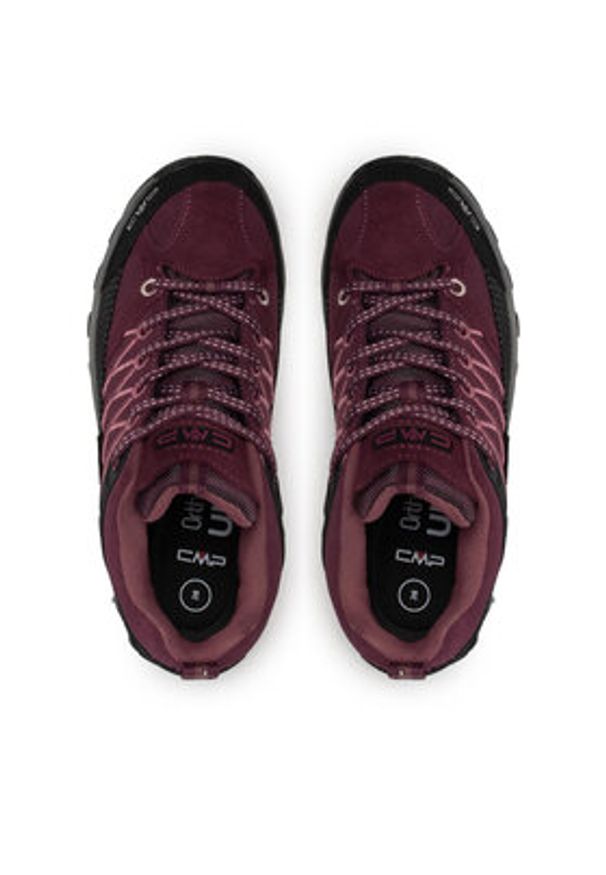 CMP Trekkingi Rigel Low Wmn Trekking Wp 3Q13246 Fioletowy. Kolor: fioletowy. Materiał: zamsz, skóra