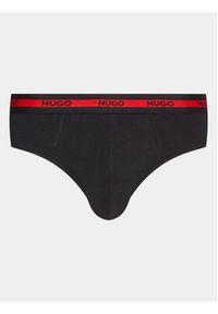 Hugo - HUGO Komplet slipów 50492378 Czarny. Kolor: czarny. Materiał: bawełna #4