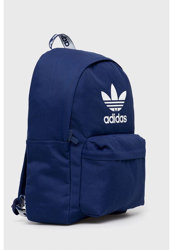 adidas Originals - Plecak. Kolor: niebieski. Materiał: poliester