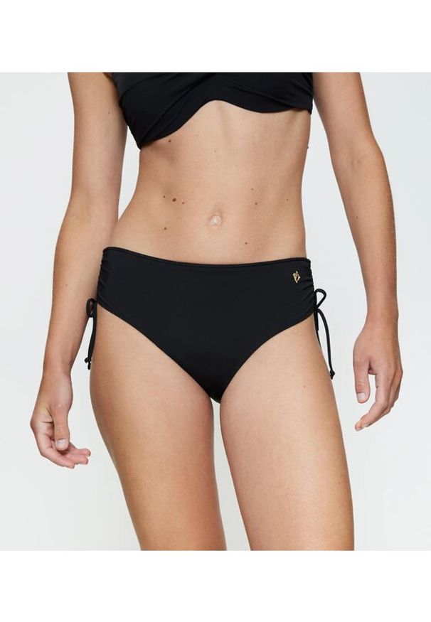 Triumph Dół od bikini Summer Twist 10222264 Czarny. Kolor: czarny. Materiał: syntetyk