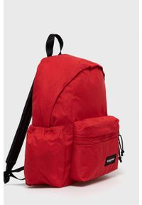 Eastpak plecak damski kolor czerwony duży gładki. Kolor: czerwony. Wzór: gładki #2