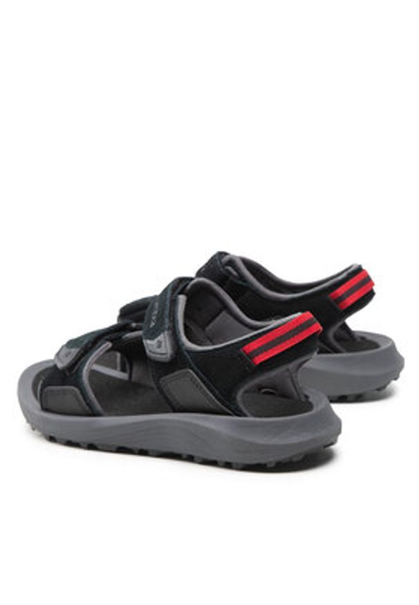 columbia - Columbia Sandały Trailstorm Hiker 2 Strap BM9262 Czarny. Kolor: czarny. Materiał: zamsz, skóra